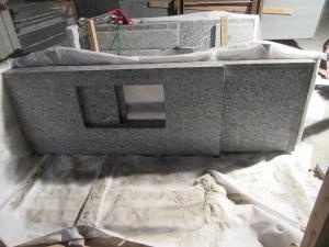 Spray precortado personalizado White Wave Granite Countertop