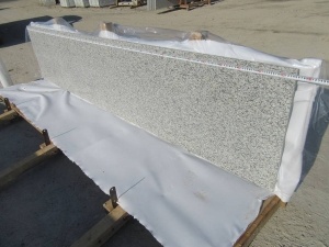Encimeras de cocina de granito blanco Dalian G655 de alto pulido