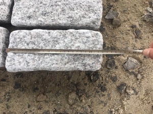 Granito gris China Cubo G623 caído piedra del adoquín