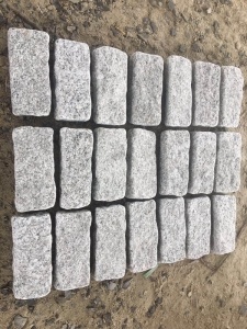 Granito gris China Cubo G623 caído piedra del adoquín