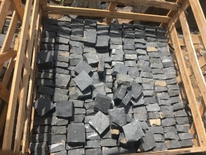 piedra de cubo de basalto negro de China
