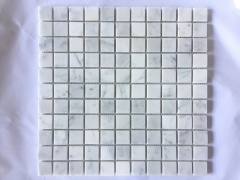 buen precio mosaico de mármol blanco cararra