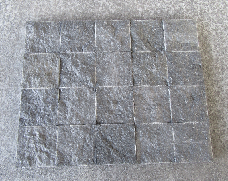Cube Granite Cobble Stone Driveway