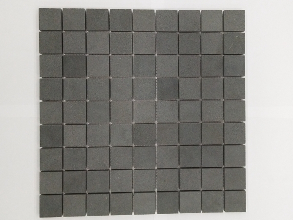 azulejos de mosaico de basalto negro andesite