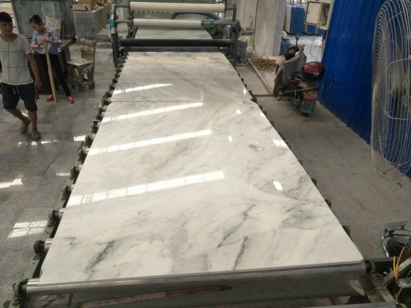 nuevo volakas suelo de mármol pulido blanco