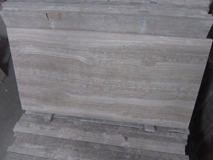 serpeggiante blanco grano de la madera mármol azulejo de la pared