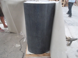 pilar decorativo de las columnas del granito del gris sésamo g654