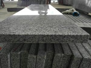  G603 peldaños de escalera de granito gris