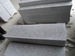 Diseño de pasos interiores de granito para escaleras de azulejos de la casa