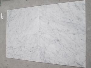 Baldosa de pavimentación Bianco Carrara White Marble Driveway