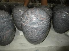 Himalayan Blue Granite Urns