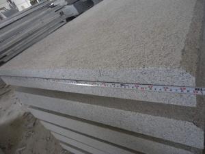 Pasadores de paso de granito con borde largo biselado flameado G603