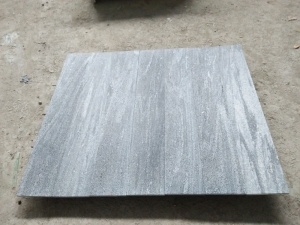 Piedra de pavimentación de azulejo de vena de granito gris montaña