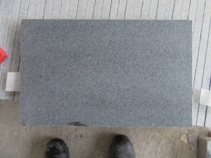 Padang Dark Grey G654 afilado con piedra baldosas de granito