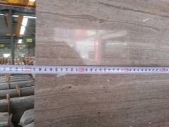 China New Wooden Grey Vein Marble Slabs Tiles