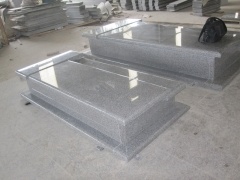 Lápida memorial de sepultura de sepultura de granito G650