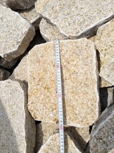 Revestimiento de pared de granito amarillo G682 Natural Split