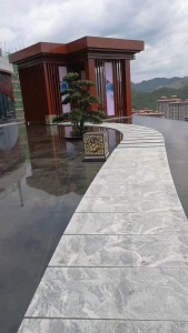 China nuevo vizconde shanshui azulejos de granito blanco