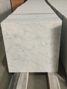 losa de baldosas de mármol blanco Carrara mármol blanco italia