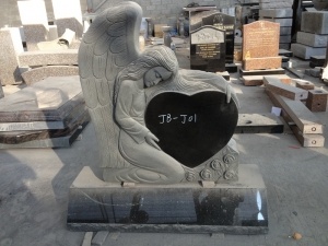 monumentos grabados del ángel negro de shanxi