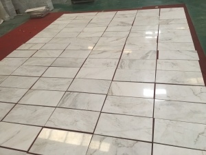 azulejo de mármol blanco castro cortado a medida para proyecto