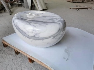 escultura tallada a mano mármol blanco extra statuario