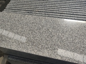 g623 escalones pulidos de granito escalera de granito gris
