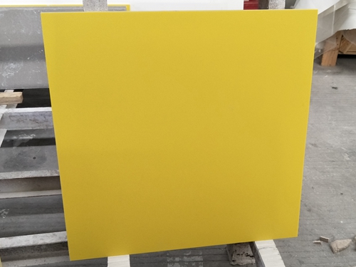 color amarillo piedra artificial pulida