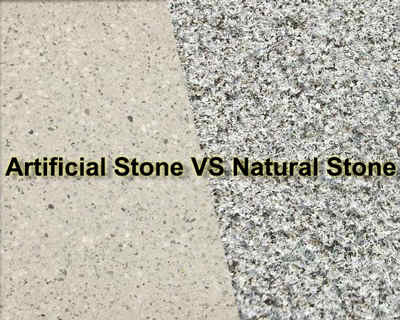 ¿Cuál es la diferencia entre piedra natural y piedra artificial?